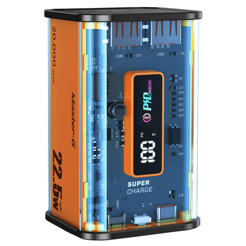 Batería Externa Power Bank Master G 20000 Mah - Electronicalamar